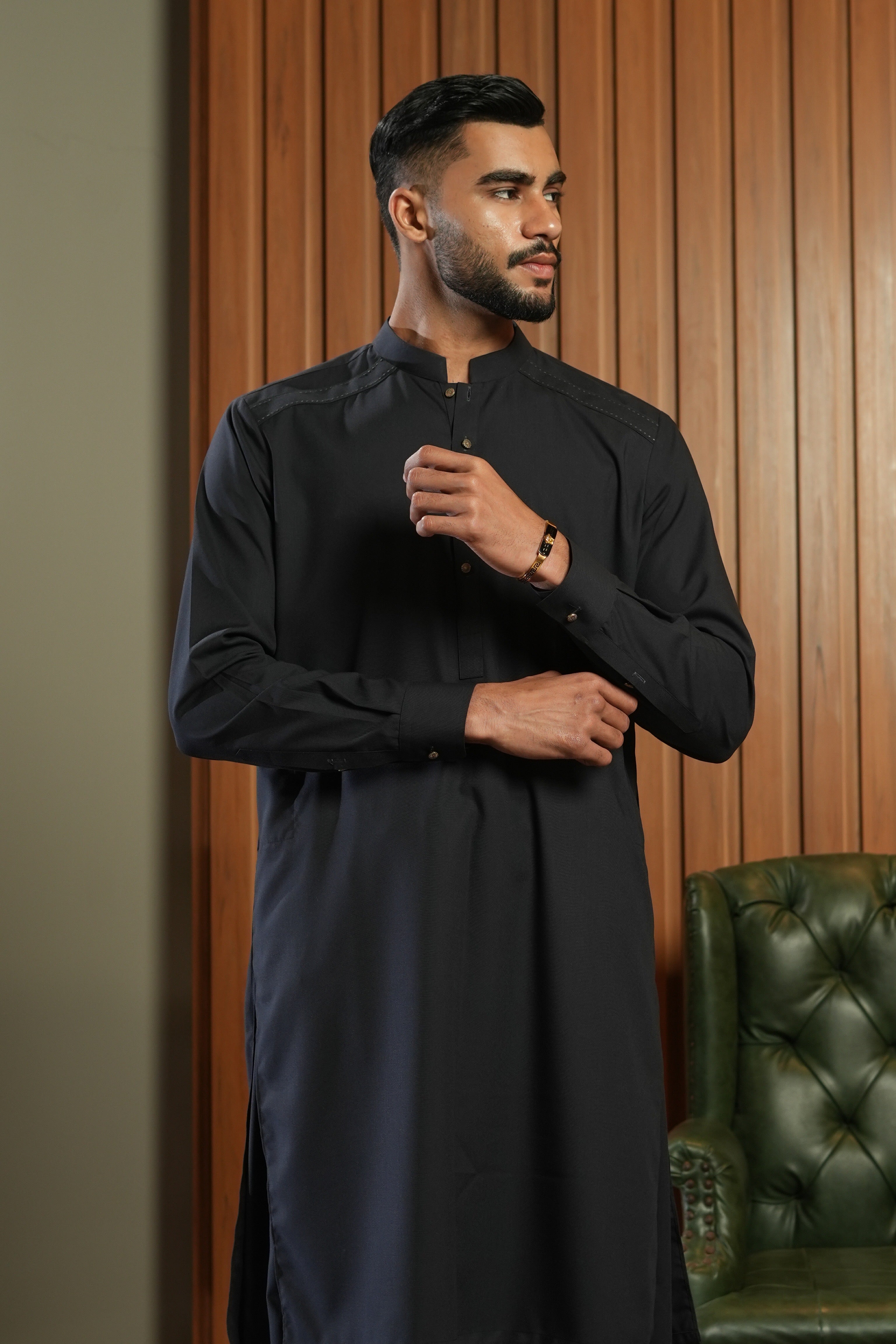 HERITAGE REIMAGINED CLASSIC BLUE - Shalwar Kameez