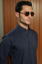 GRAND HERITAGE WEAR  BLUE- Shalwar Kameez