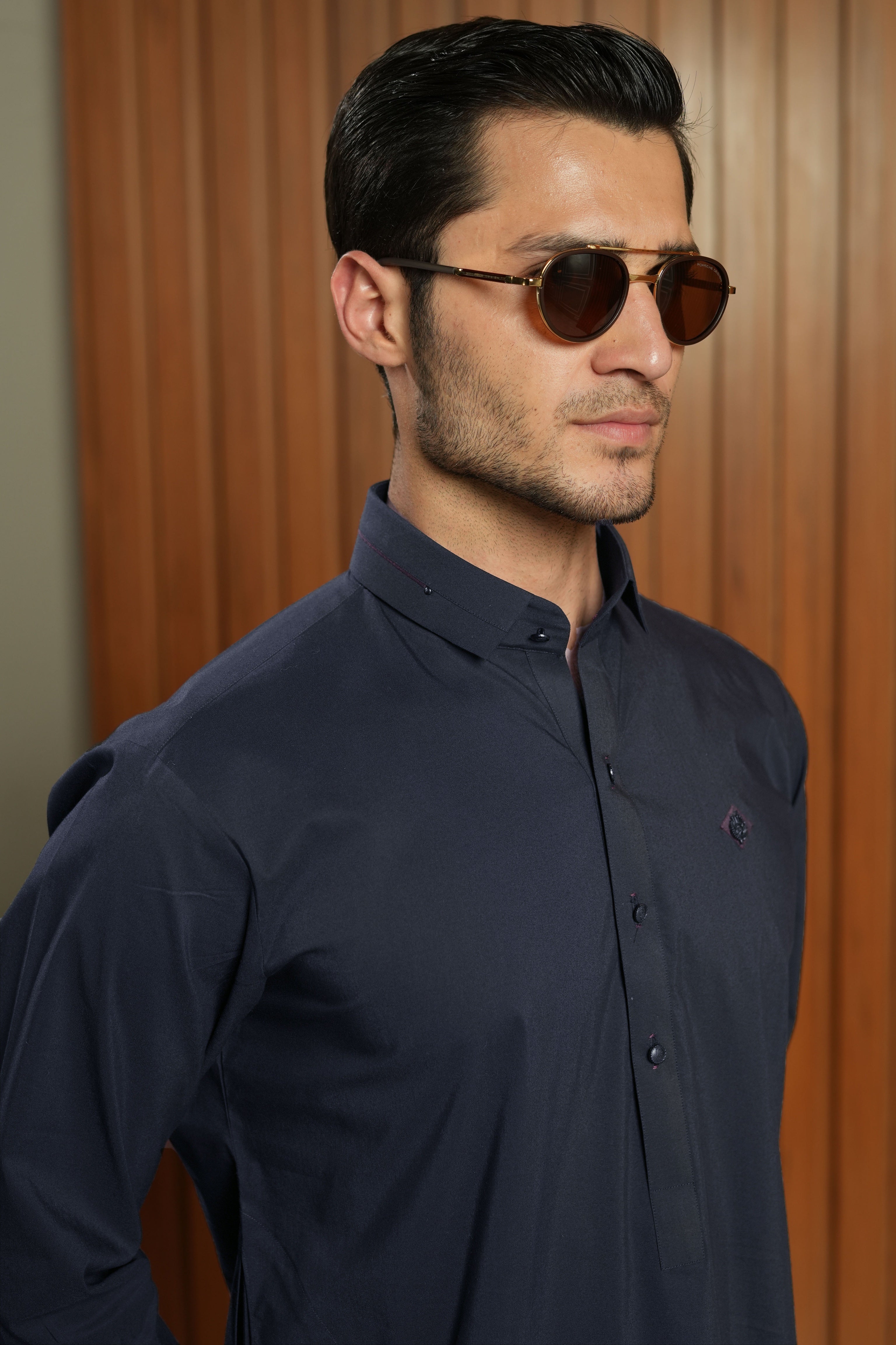 GRAND HERITAGE WEAR  BLUE- Shalwar Kameez