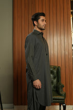 Sovereign Eid Attire Grey - Shalwar Kameez