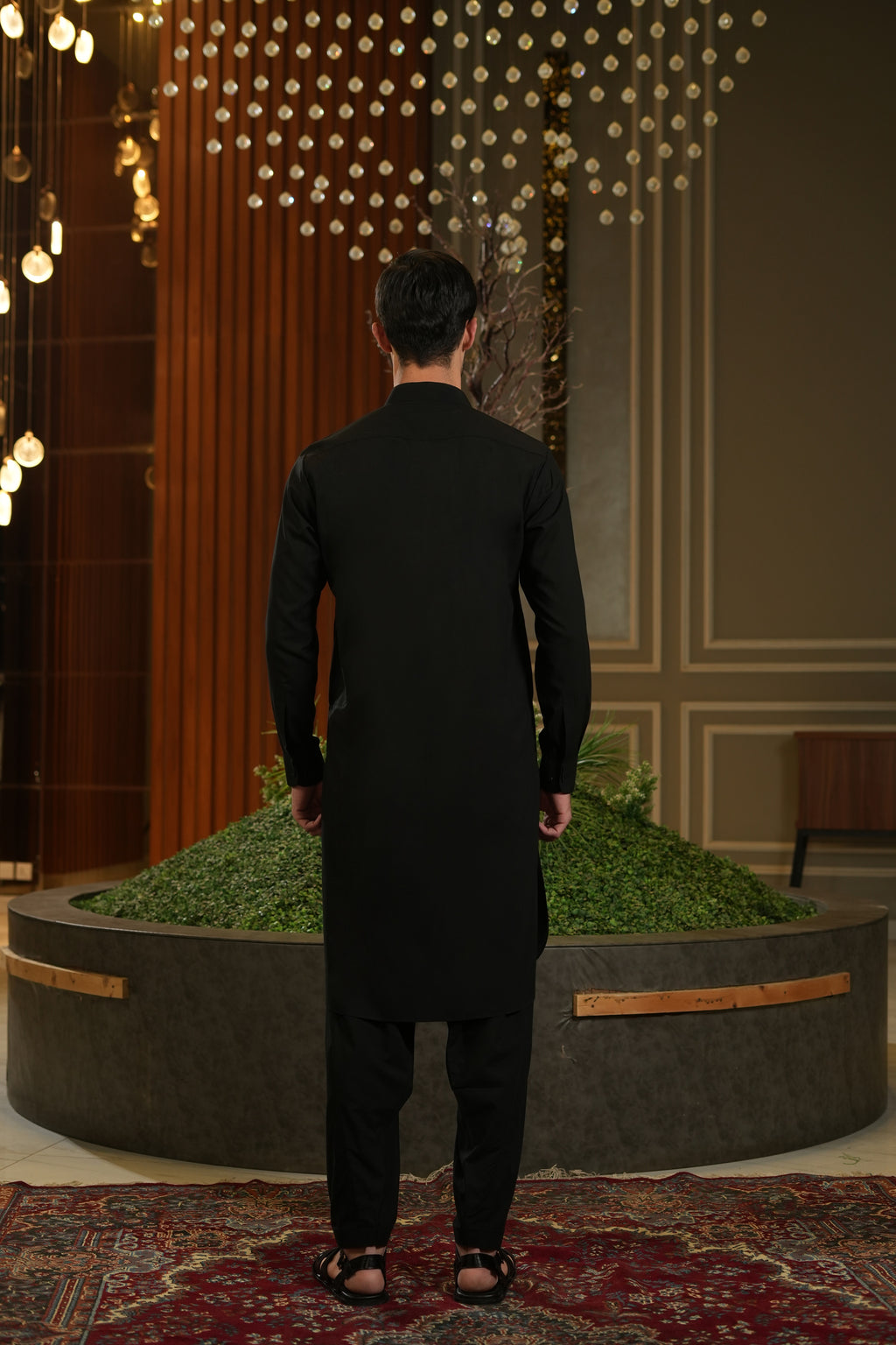 Sovereign Eid Attire Black Boski - Shalwar Kameez