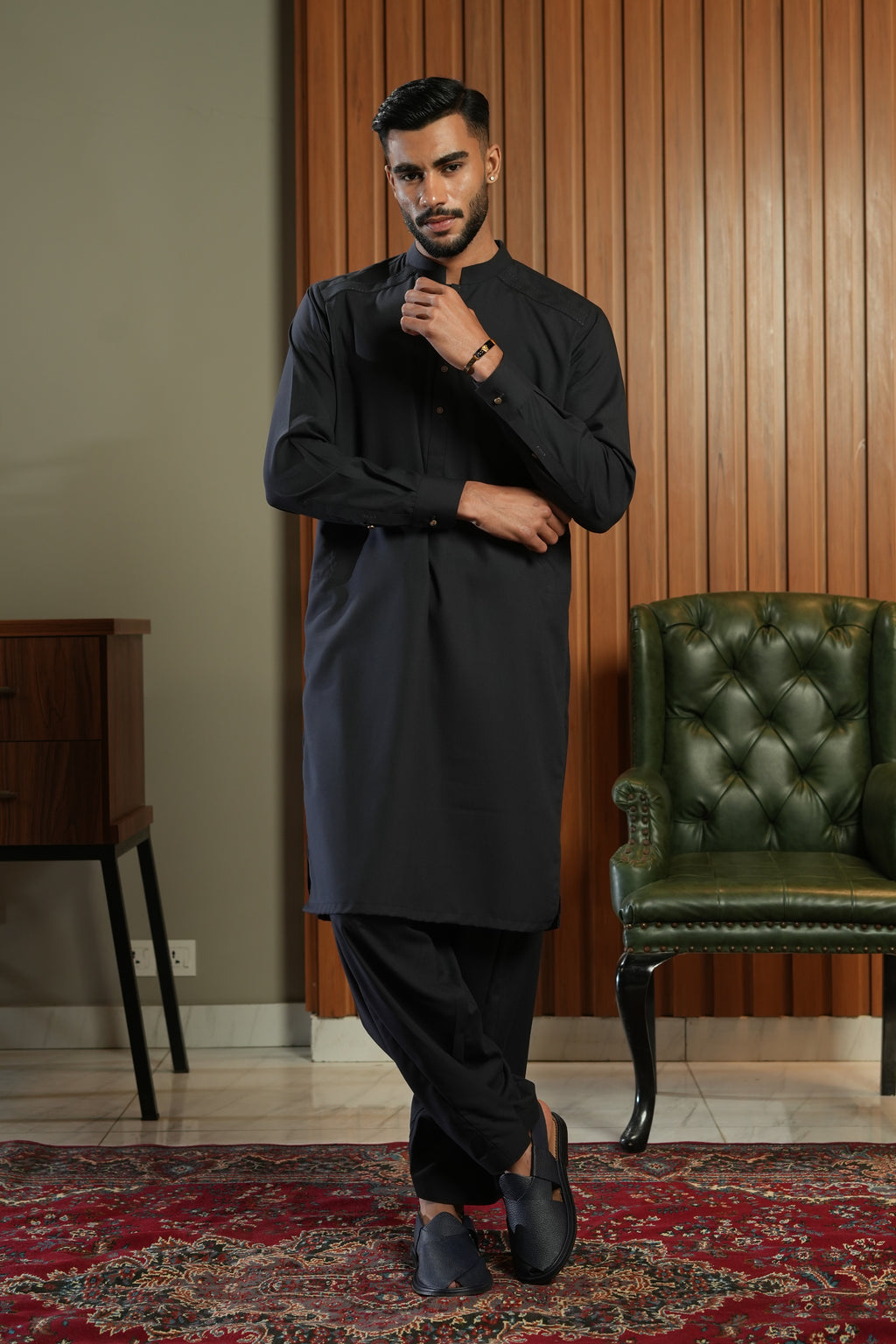 HERITAGE REIMAGINED CLASSIC BLUE - Shalwar Kameez