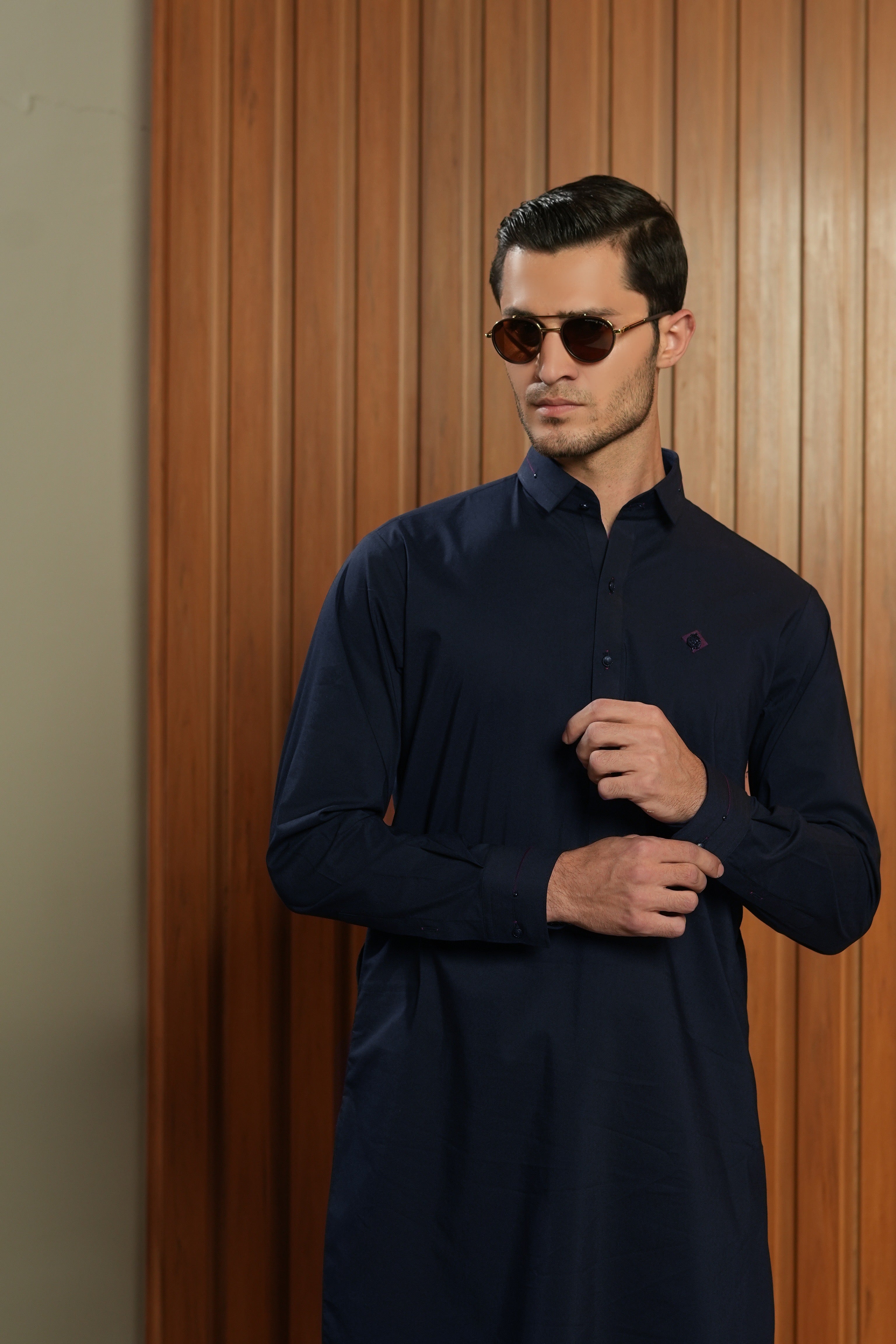 GRAND HERITAGE WEAR  BLUE- Shalwar Kameez
