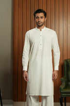Regal Threads Reborn Off White  - Shalwar Kameez
