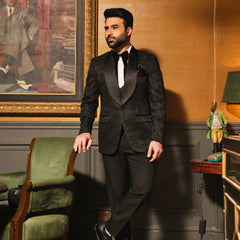 Velvet Tuxedo Suit – Article WST-022404