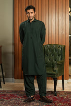 Afsanay Majestic Green-  Shalwar Kameez