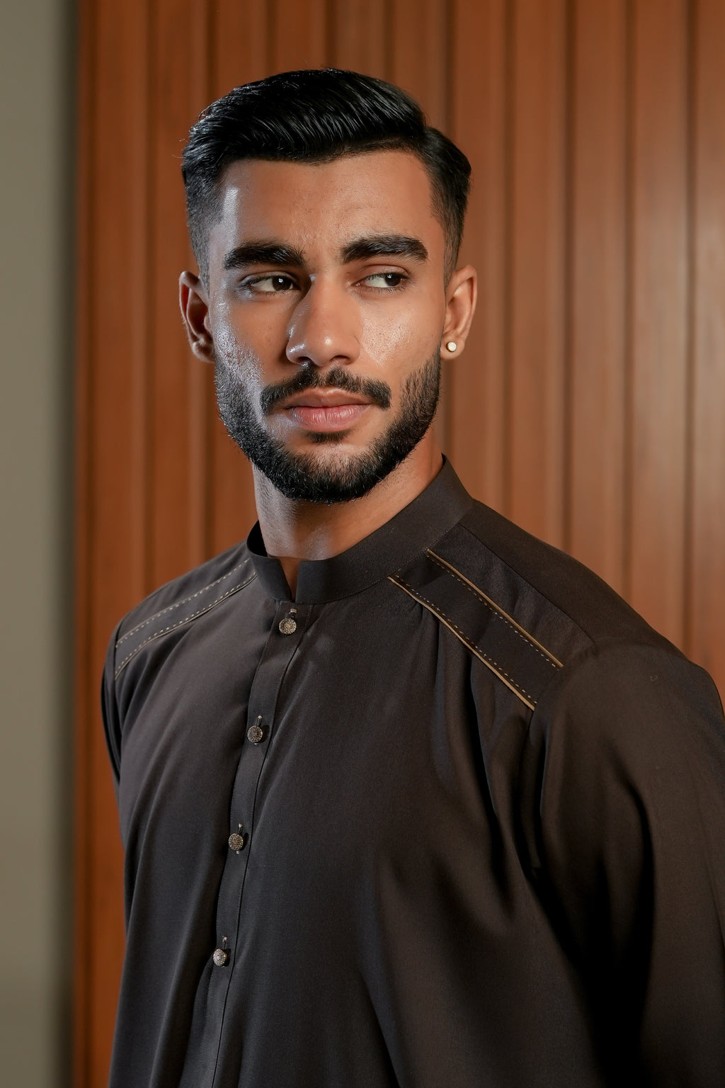 HERITAGE REIMAGINED BROWN - Shalwar Kameez