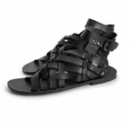 Caged Sandals - Black