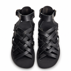 Caged Sandals - Black