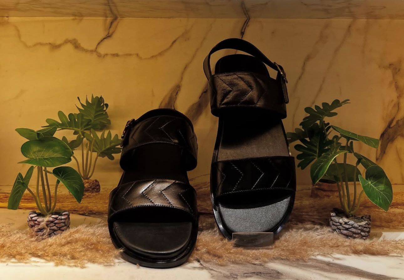"DYNASTY WALK = Black Majesty, Brown Serenity"