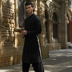 Sherwani Black - 03