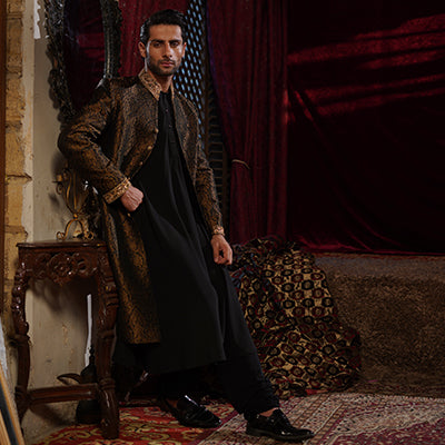 Sherwani Black - 05