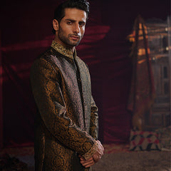 Sherwani Black - 05