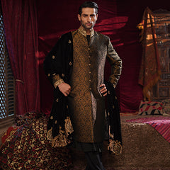 Sherwani Black - 05