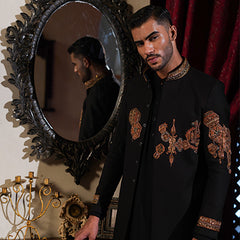 Sherwani Black - 6